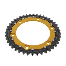 Kettenrad Alu gold 42-Zähne 530-Teilung für Honda CBR 1000 RR Fireblade 04-16