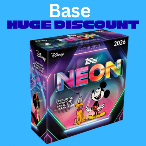 2026 topps disney neon - topps, base