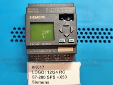 Siemens LOGO SPS 12/24 V RC +