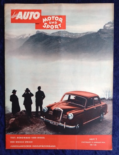 Ams auto motor sport 1954 - ams,