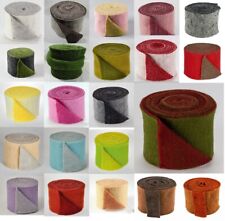 1m Topfband "Klausi" 20 Farben* 2-farbig. Filzband*b=15cm*SchafWolle-Filz*Band