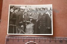 tolles altes Foto - U-Boot Matrosen Rückkehr - Kaleu - Veröffentlichung verboten