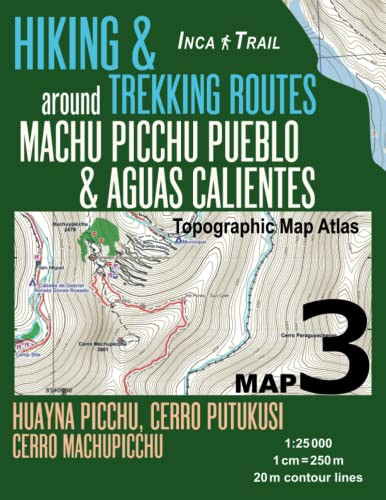 Inca trail map - 3, hiking