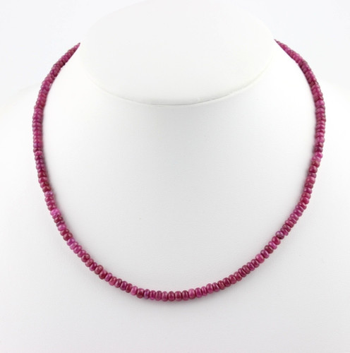 Rubin kette edelsteinkette - rubin,