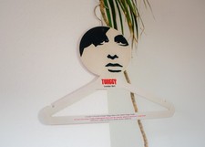 Twiggy # Kleiderbügel # London Art # Vintage # 60er