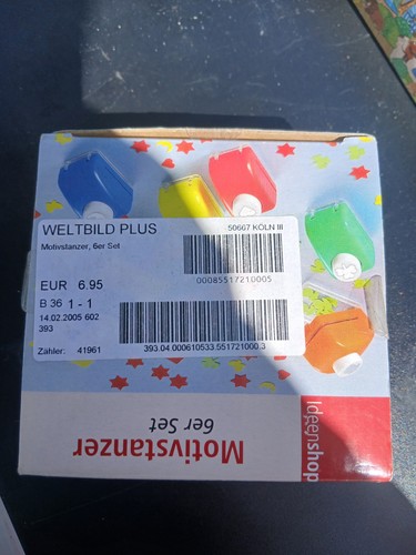 Motivstanzer 6er set - 6er,