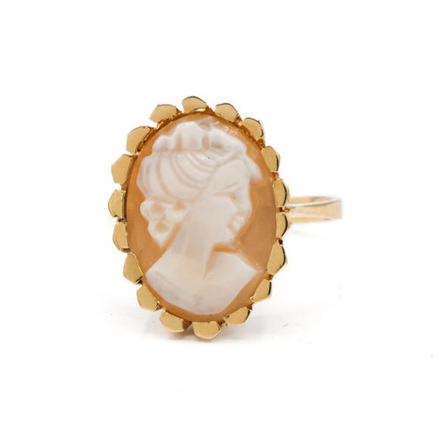 Ring mit gemme - ring,