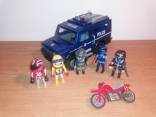 Playmobil Polizei Truck aus 5187, Motorrad Polizisten