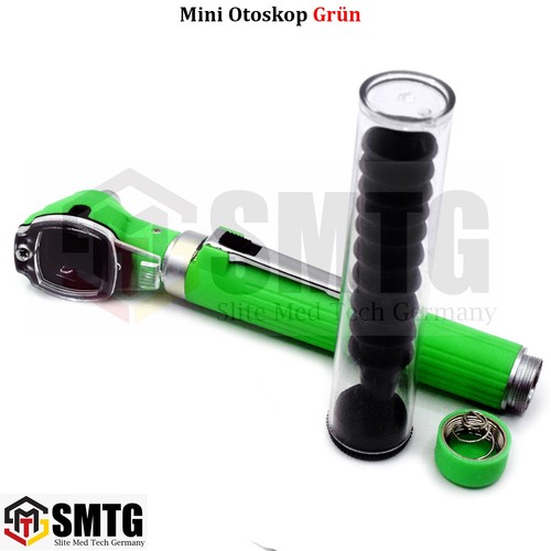 Grün otoskop set - otoskop,