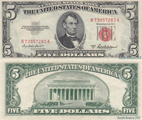 United states dollars 1953 - 5,