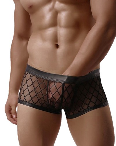 Transparente boxershorts netz - boxershorts,