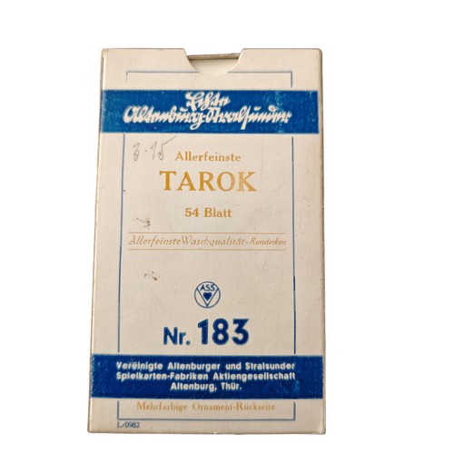 Kartenspiel tarok blatt nr - kartenspiel,