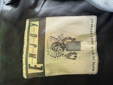 Herrenjacke 100% Echtleder Retro Vintage Design Klassischer Ausschnitt