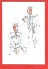 2 Mode-Zeichnungen „Wiener