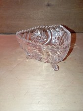 Bohemia, Crystalschale Vintage. Schale mit fuß Art Deco 