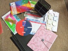 Konvolut Büroartikel Schulmaterial Schreibwaren Buchständer Stifthalter