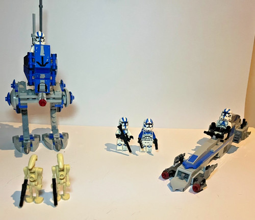 Lego star wars set 501st - star, „501st