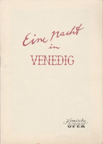 Programmheft johann strauss - programmheft,