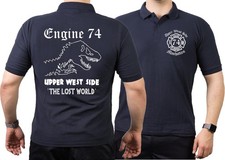 Poloshirt navy, NYC Fire Dept