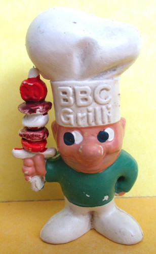 Werbefigur bbc koch grilli - bbc,