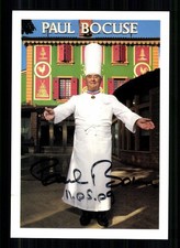 Paul Bocuse Autogrammkarte Original Signiert # BC 225872
