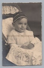 Portrait Little Boy in Pram