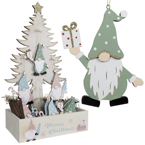 Baumschmuck holz tannenbaum - baumschmuck,