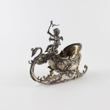 800 Silber Schlitten Schwan