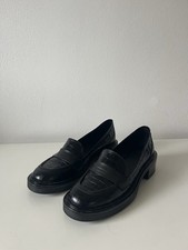 Castaner Leder Penny Loafer Slipper schwarz Gr. 39