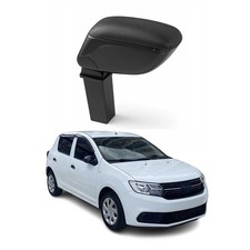 Mittelarmlehne Armlehne für Dacia Sandero & Sandero Stepway 2012-2016 Schwarz