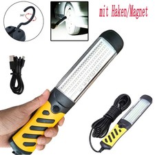 LED KFZ Arbeitsleuchte Stablampe Akku Werkstattlampe Magnet Handlampe mit Haken