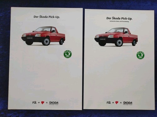 Skoda felicia pick prospekt - pick-up,