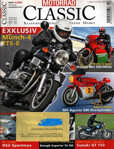 Zeitschrift motorrad classic - zeitschrift,