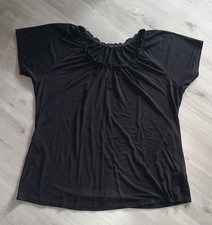 Takko Rundhals-Shirt- Gr. 52 - schwarz