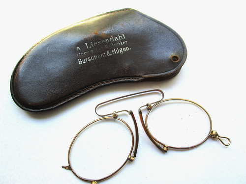 Alte brille zwicker - brille, kneifer