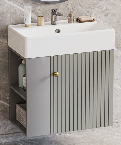 Waschtisch mit unterschrank - unterschrank, 55