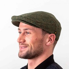 Irish Tweed Flat Cap Hut aus