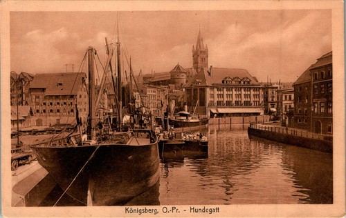 Gruss aus königsberg - ak,