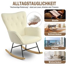 Teddy Plüsch Schaukelstuhl