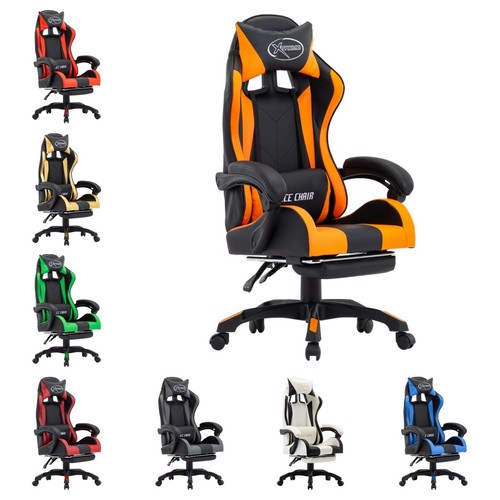 Gaming stuhl mit - mit, fußstütze