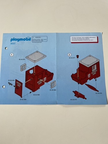 Playmobil bauplan bauanleitung - bauplan,