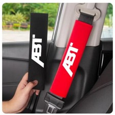 2x Für Audi ABT Embleme Leder