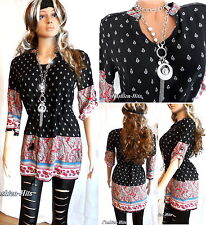 Longbluse Tunika Minikleid