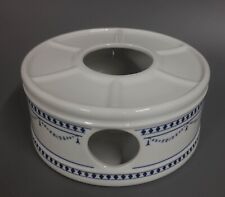 Stövchen AH Hibben Upstalsboom weiss/ blau gemustert