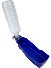 Wasserspender Hund Trinkflasche mit Trinknapf mobiler Wassernapf Reisetrinknapf