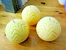 Kerze / Duftkerze (1) "Airwick-Vanille/Orchidee" - rund - ⌀ 6cm