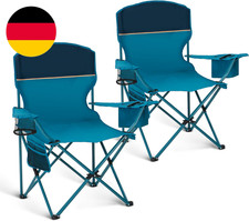 LET'S CAMP Campingstuhl 2Er Set Klappstuhl