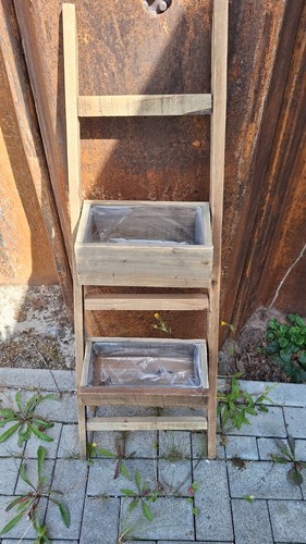 Holzleiter 110x41 pflanzer - 110x41,