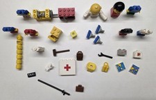 Lego | Einzelteile, teilweise bedruckt/mit Aufkleber