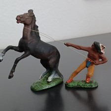 Elastolin Lineol Indianer mit